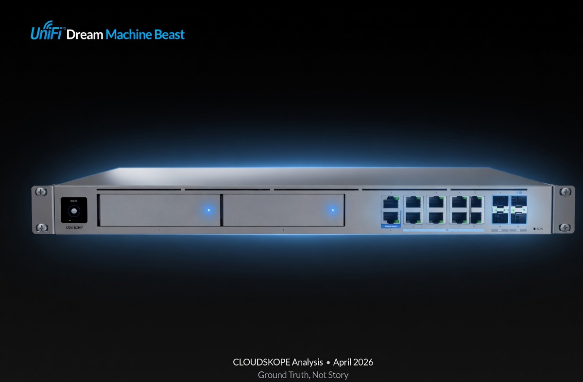 Η Ubiquiti παρουσιάζει το UniFi Dream Machine Beast με συνδεσιμότητα 25G και υποστήριξη NVR